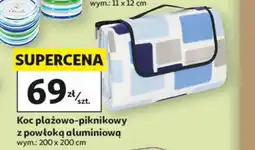 Auchan Koc plażowo-piknikowy z powłoką aluminiową oferta