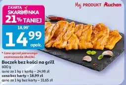Auchan Boczek bez kości na grill oferta