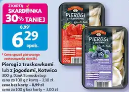 Auchan Pierogi z truskawkami lub jagodami Kotwica oferta