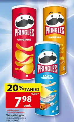 Auchan Chipsy Pringles oferta