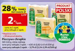 Auchan Pieczywo chrupkie oferta