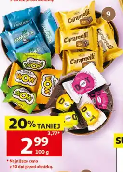 Auchan Galaretki Jelly Dot, Jelly Dot w czekoladzie lub galaretki z pianką WOW oferta