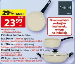Auchan Patelnia Crema, śr.: 20 cm oferta