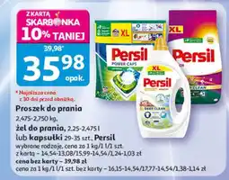 Auchan Proszek do prania, żel do prania lub kapsułki Persil oferta