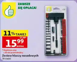 Auchan Zestaw kluczy nasadowych 36 części oferta