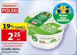 Auchan Zsiadłe mleko oferta