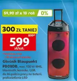 Auchan Głośnik Blaupunkt PB08DB oferta