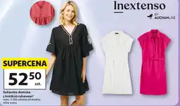 Auchan Sukienka damska z krótkim rękawem oferta