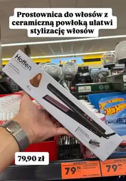 Biedronka Prostownica do włosów z jonizacją i ceramiczną powłoką Hoffen oferta