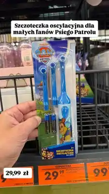 Biedronka Szczoteczka oscylacyjna dla dzieci Psi Patrol oferta