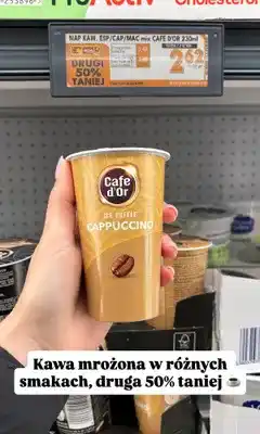 Biedronka Kawa mrożona Cafe d'Or oferta