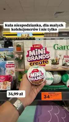 Biedronka Kula niespodzianka ZURU Mini Brands Create oferta