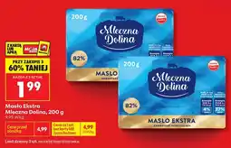 Biedronka Masło Ekstra Mleczna Dolina oferta