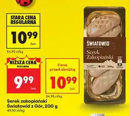 Biedronka Serek zakopiański Światowid z Gór oferta