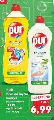 Kaufland Płyn do mycia naczyń PUR Balsam Aloe Vera oferta