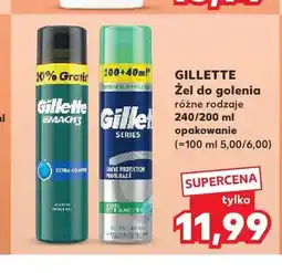 Kaufland Żel do golenia Gillette Mach3 Extra Comfort oferta