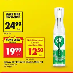 Biedronka Spray Cif Infinite Clean oferta