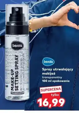 Kaufland Spray utrwalający makijaż transparentny bevola oferta