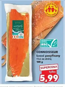 Kaufland Łosoś pacyficzny filet ze skórą Connoisseur oferta