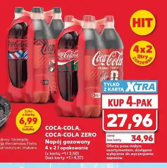 Kaufland Napój gazowany Coca-Cola 4-pak oferta
