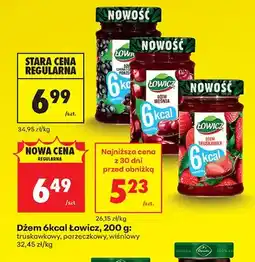Biedronka Dżem 6kcal Łowicz truskawkowy oferta