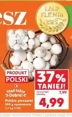 Kaufland Polskie pieczarki oferta