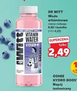 Kaufland Woda witaminowa DR WITT oferta
