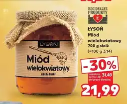 Kaufland Miód wielokwiatowy Łysoń oferta