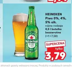 Kaufland Piwo bezalkoholowe Heineken 0% alk oferta