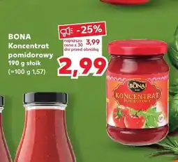 Kaufland Koncentrat pomidorowy Bona oferta