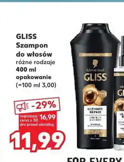 Kaufland Szampon do włosów Gliss oferta