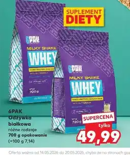 Kaufland Odżywka białkowa 6PAK Milky Shake Whey oferta