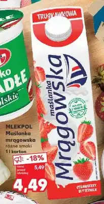 Kaufland Maślanka mrągowska MLEKPOL oferta