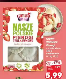 Kaufland Pierogi z truskawkami Nowy Wiśnicz oferta
