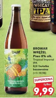 Kaufland Piwo Wrężel Tropical Imperial IPA 8% oferta