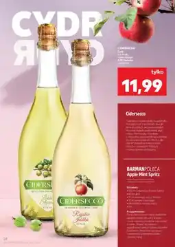 Kaufland Cydr CIDERSECCO Lekki Agrest 4,5% alk oferta