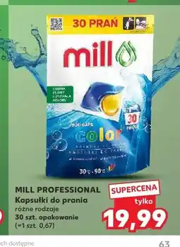 Kaufland Kapsułki do prania Mill Professional Duo Caps Color oferta