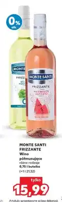 Kaufland Wino półmusujące MONTE SANTI FRIZZANTE Watermelon Moscato oferta