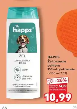 Kaufland Żel przeciw pchłom HAPPS oferta