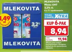 Kaufland Mleko UHT 3,2% tł. Mlekovita 6-pak oferta