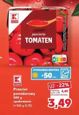 Kaufland Przecier pomidorowy K-Classic oferta