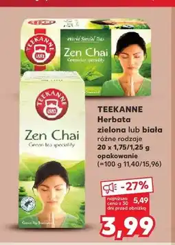 Kaufland Herbata zielona TEEKANNE Zen Chai oferta