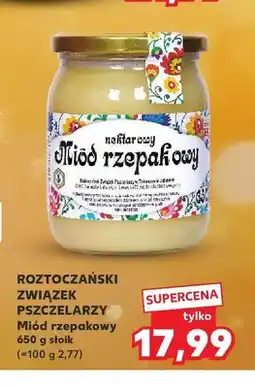 Kaufland Miód rzepakowy Roztoczański Związek Pszczelarzy oferta