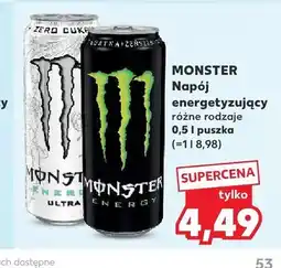 Kaufland Napój energetyzujący Monster Ultra oferta