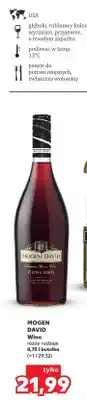 Kaufland Wino Mogen David Concord oferta