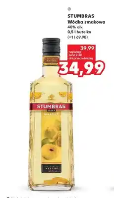 Kaufland Wódka smakowa STUMBRAS 40% alk oferta