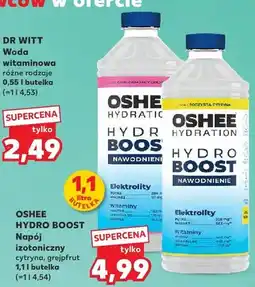 Kaufland Napój izotoniczny OSHEE HYDRO BOOST cytryna oferta