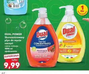 Kaufland Skoncentrowany płyn do mycia naczyń DUAL POWER Agrumi oferta