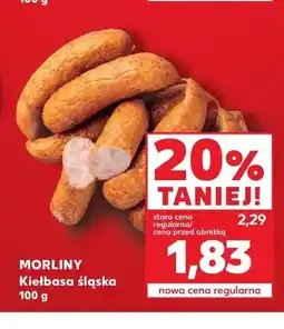 Kaufland Kiełbasa śląska Morliny oferta