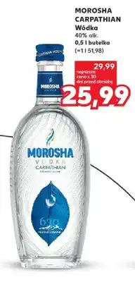 Kaufland Wódka Morosha Carpathian 40% alk oferta